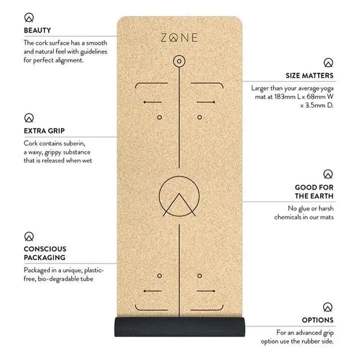 Cork Yoga Mat - ZONE