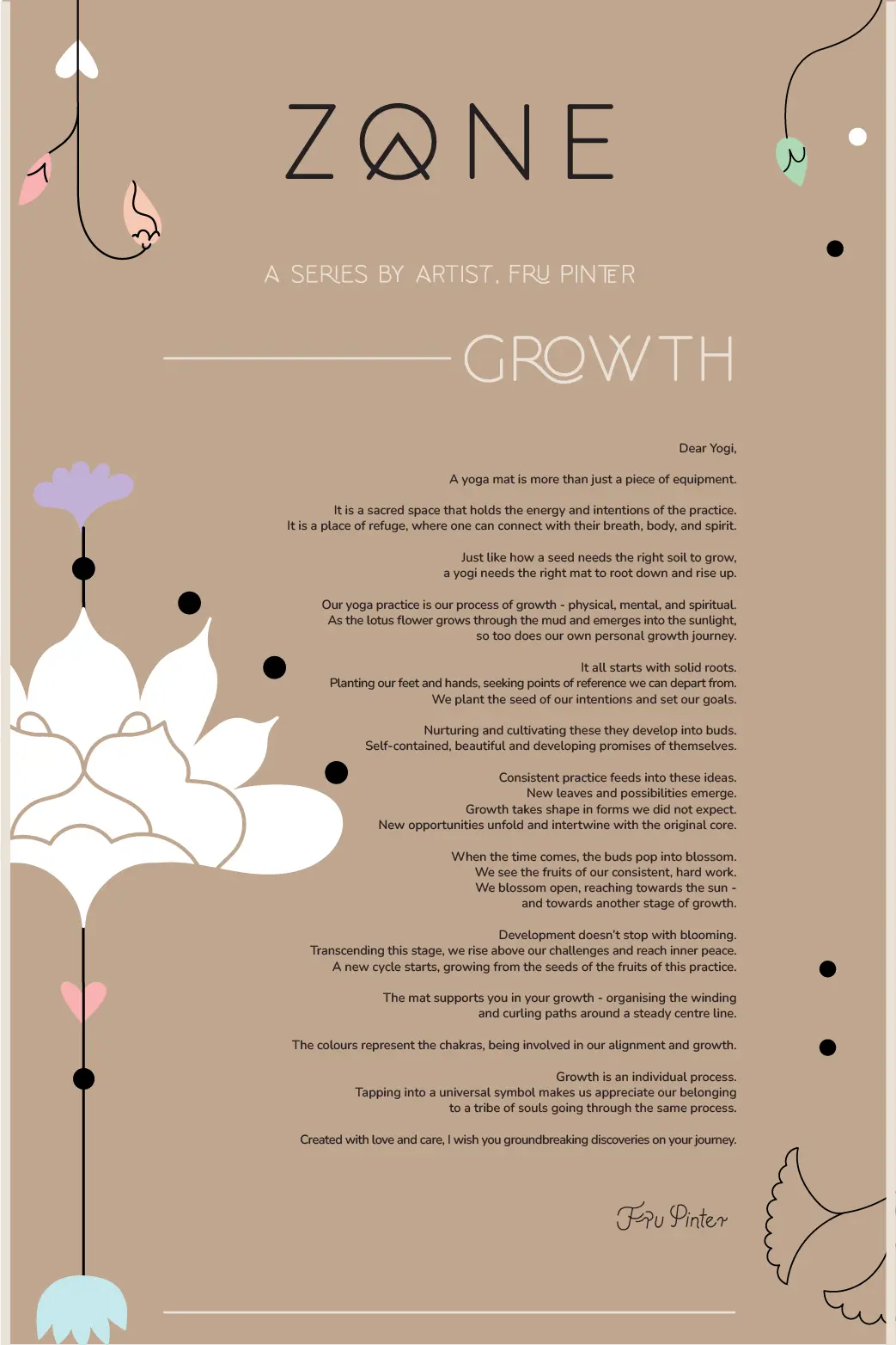 Growth Yoga Mat Meaning