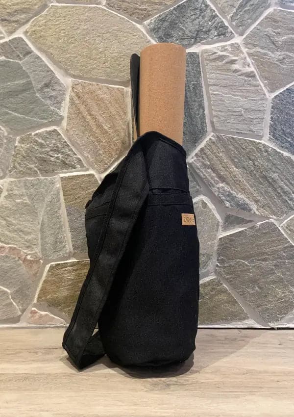 Hemp Yoga Tote - Black ZONE