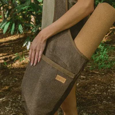 ZONE hemp yoga mat bag