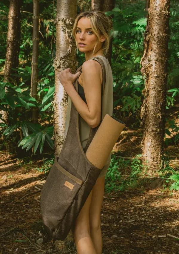 Hemp Yoga Tote - Cocoa ZONE