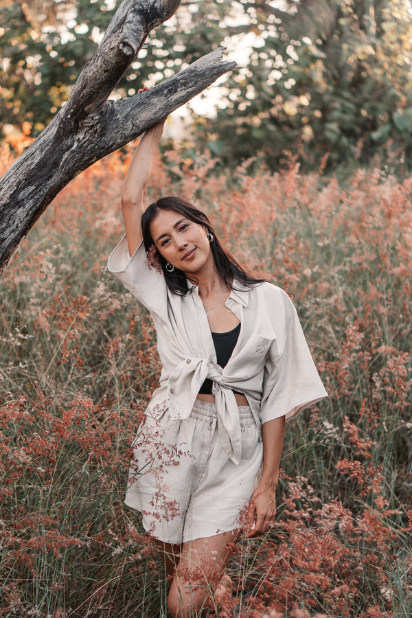 Hemp Linen Short & Shirt Set ZONE