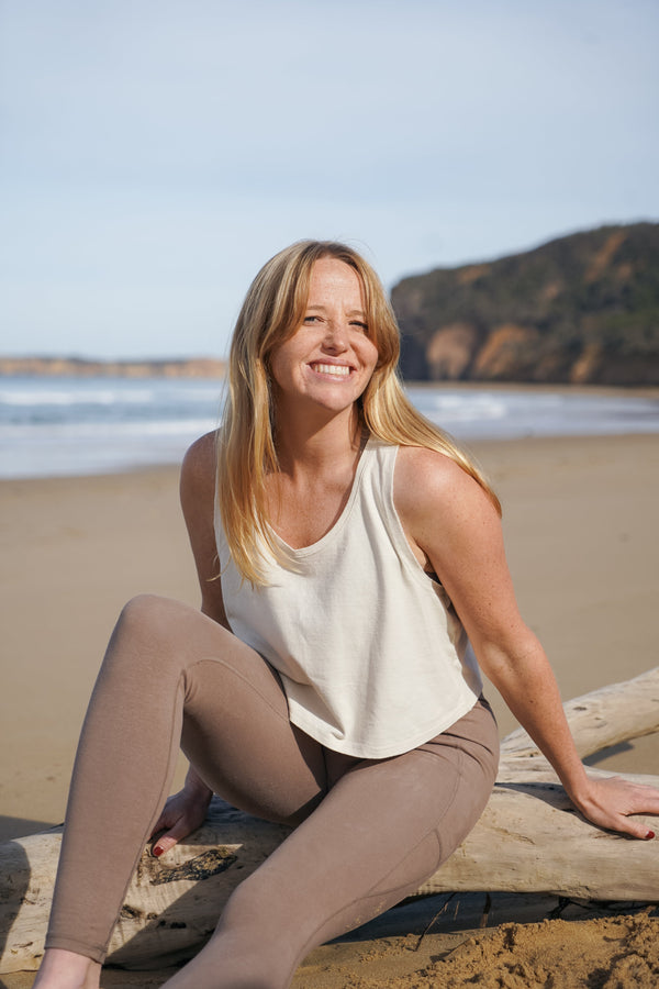 Cropped Hemp Tank ZONE