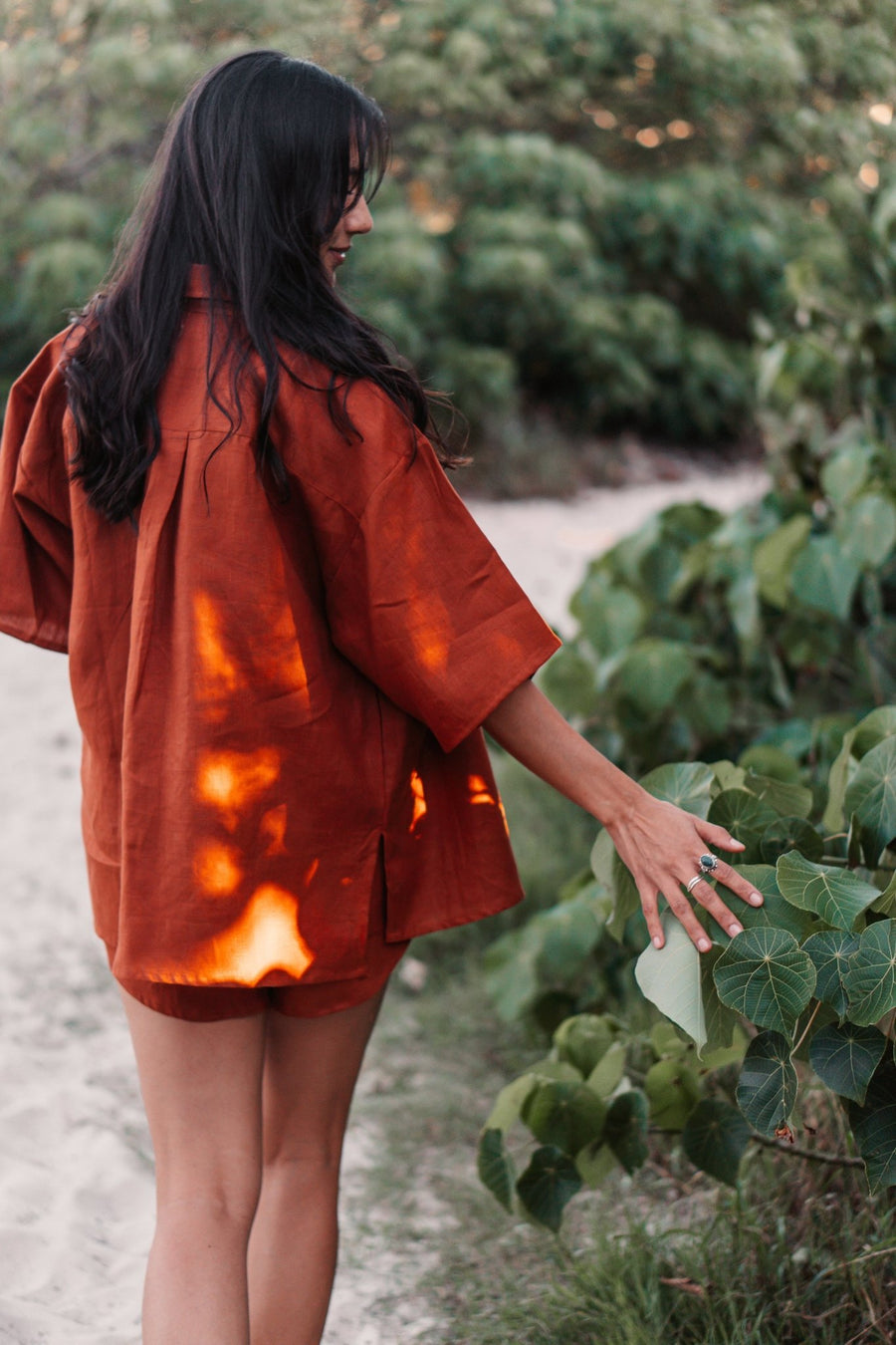 Hemp Linen Half Sleeved Shirt ZONE