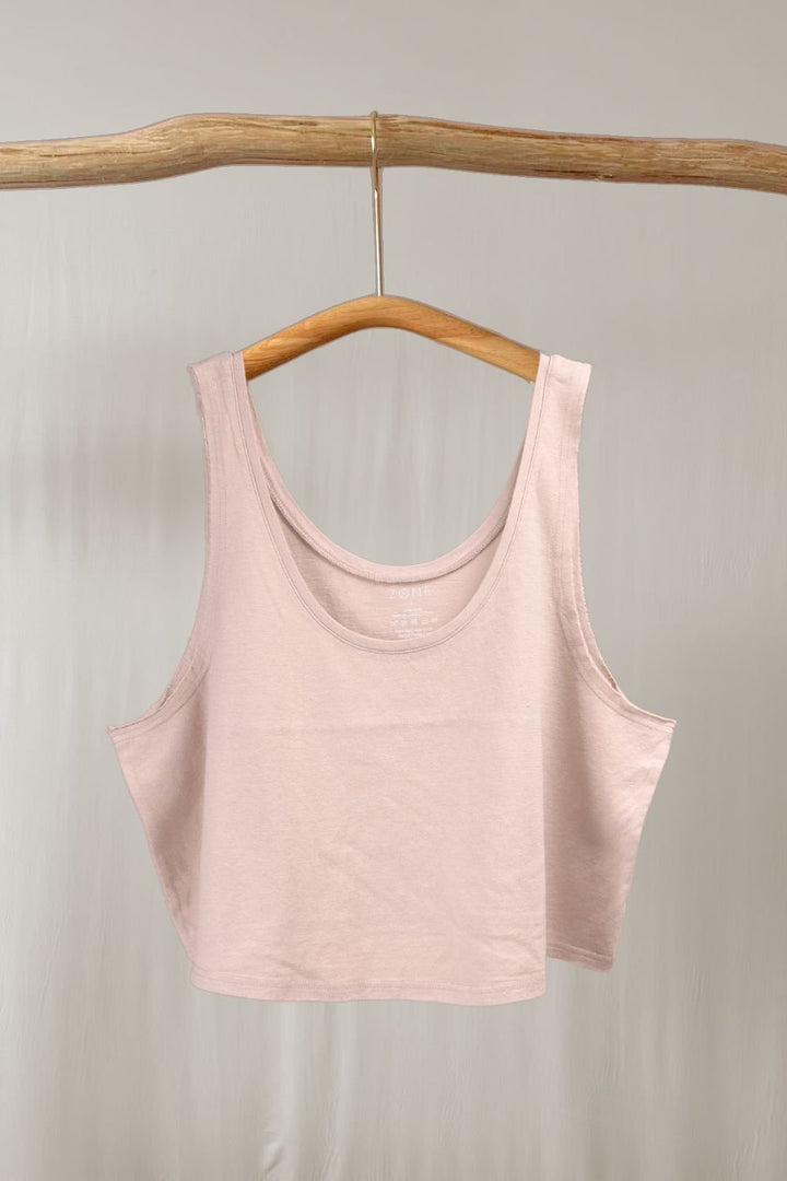 Cropped Hemp Tank ZONE