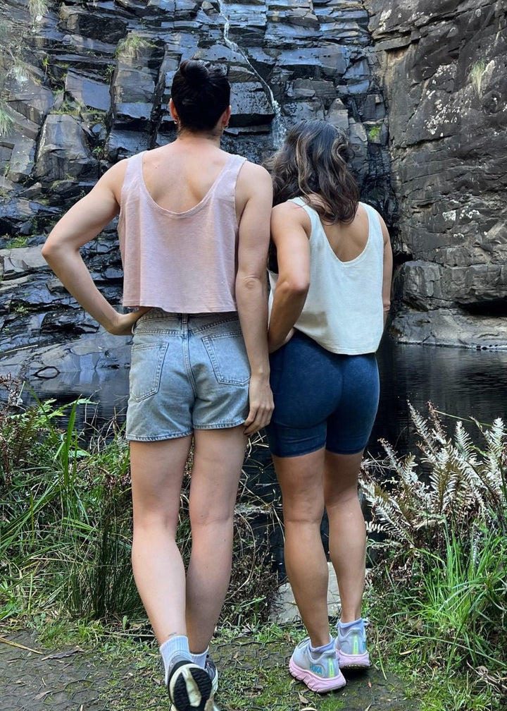 Cropped Hemp Tank ZONE
