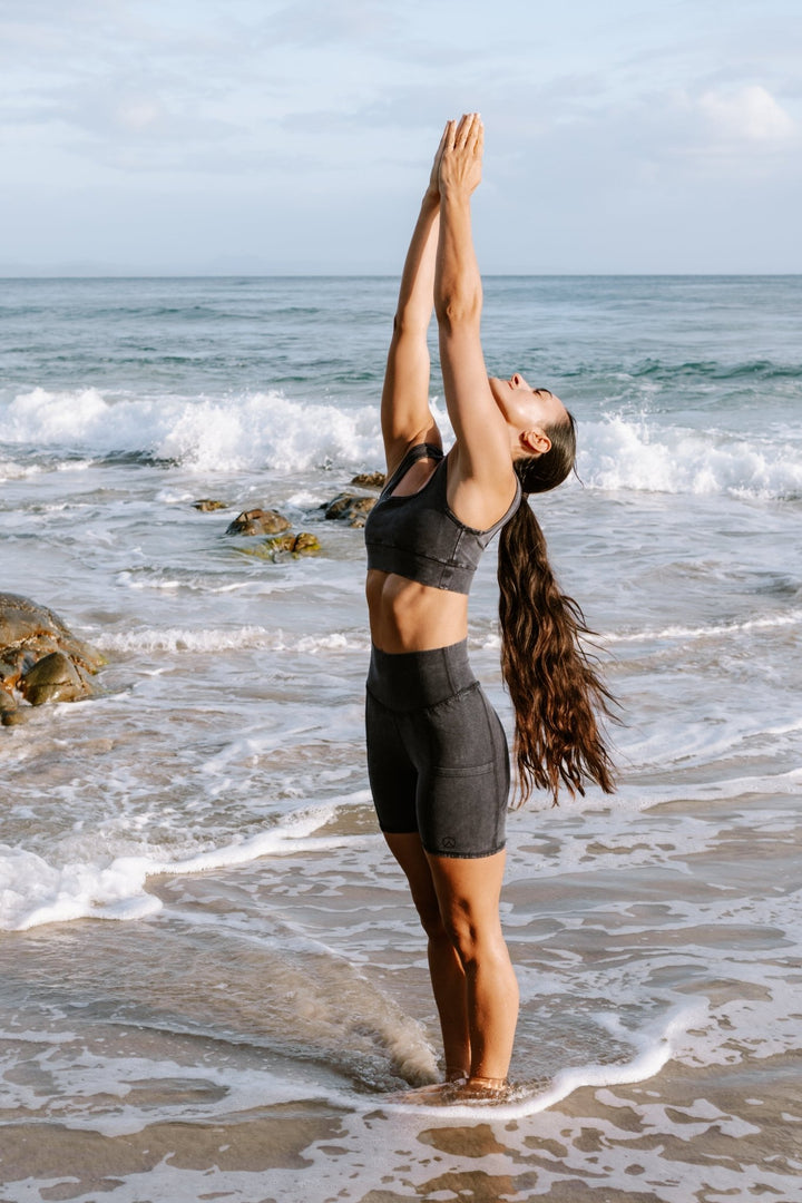 bike shorts with pockets – hemp activewear