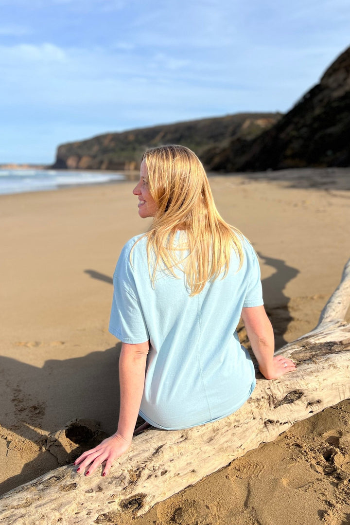 Hemp T-shirt Blue