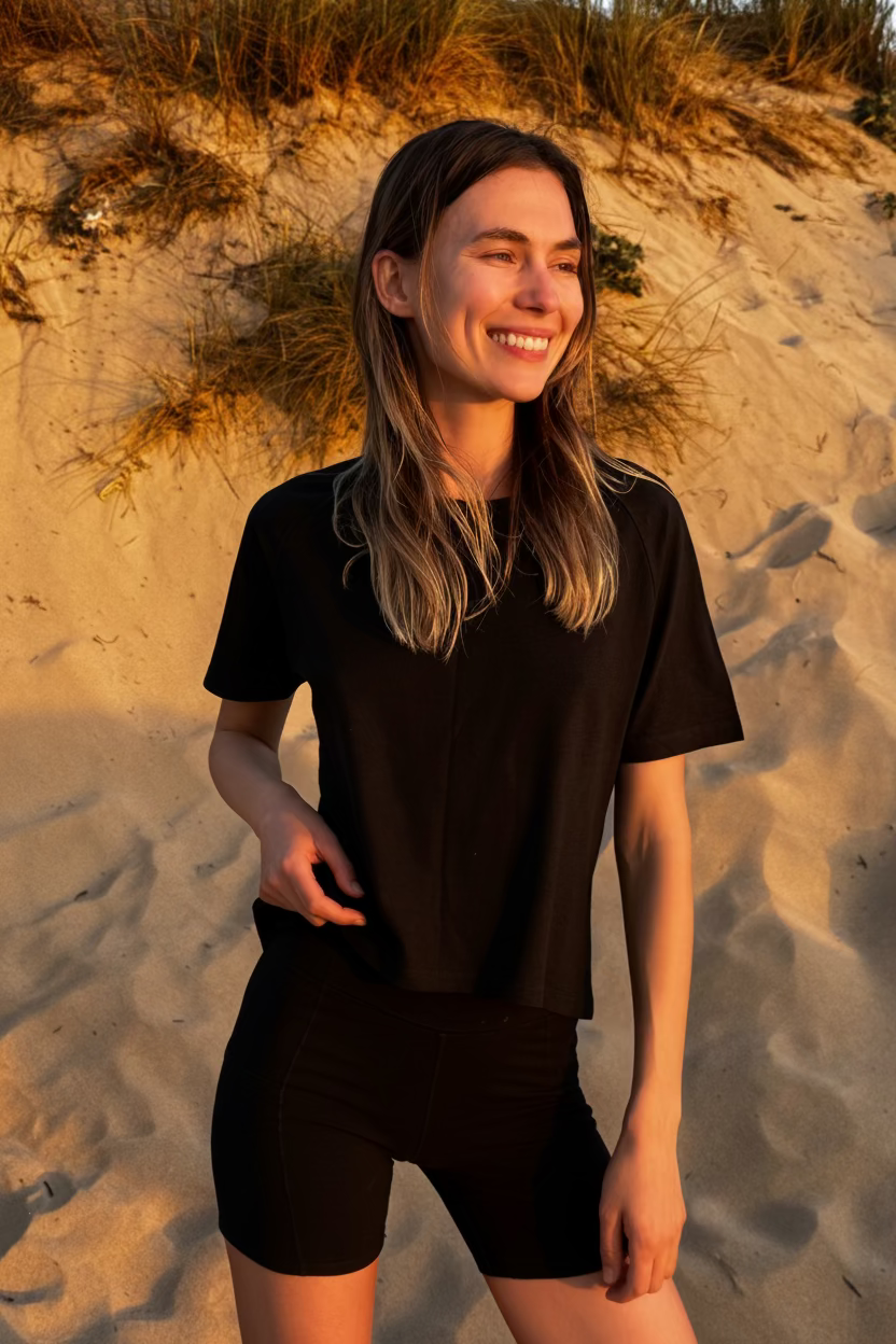 black raglan T-shirts