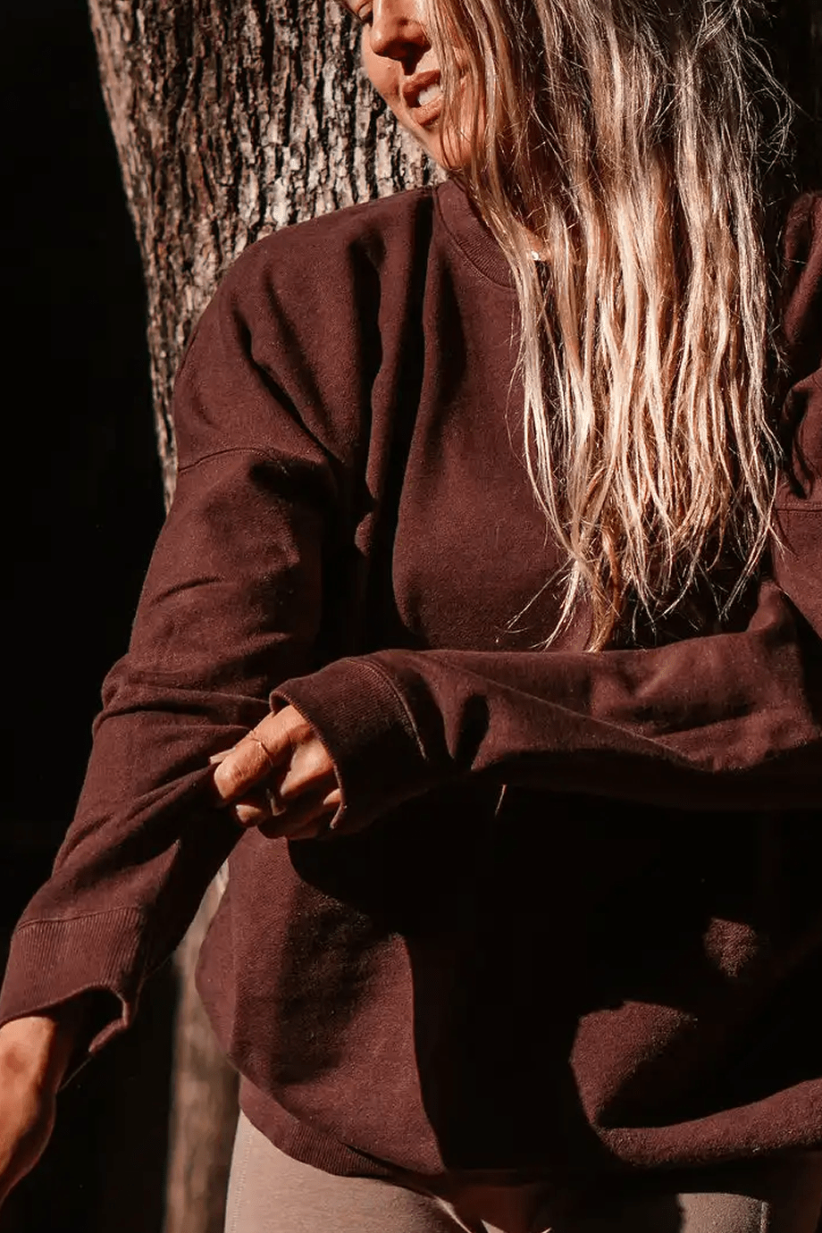 Unisex Hemp Crew Neck Sweater - ZONE